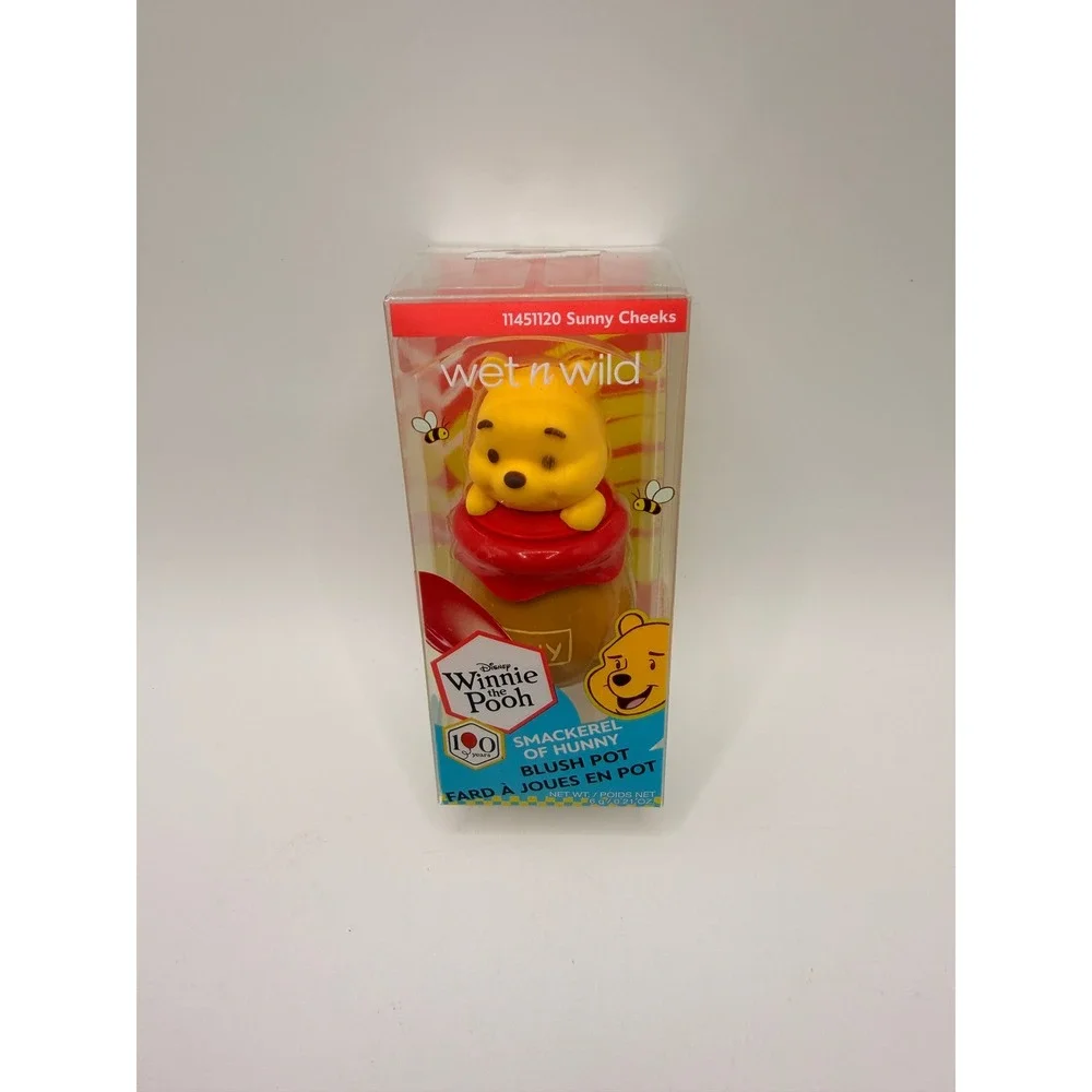 Wet n Wild Disney Winnie the Pooh Sunny Cheeks Blush Pot Makeup Cottagecore NIB